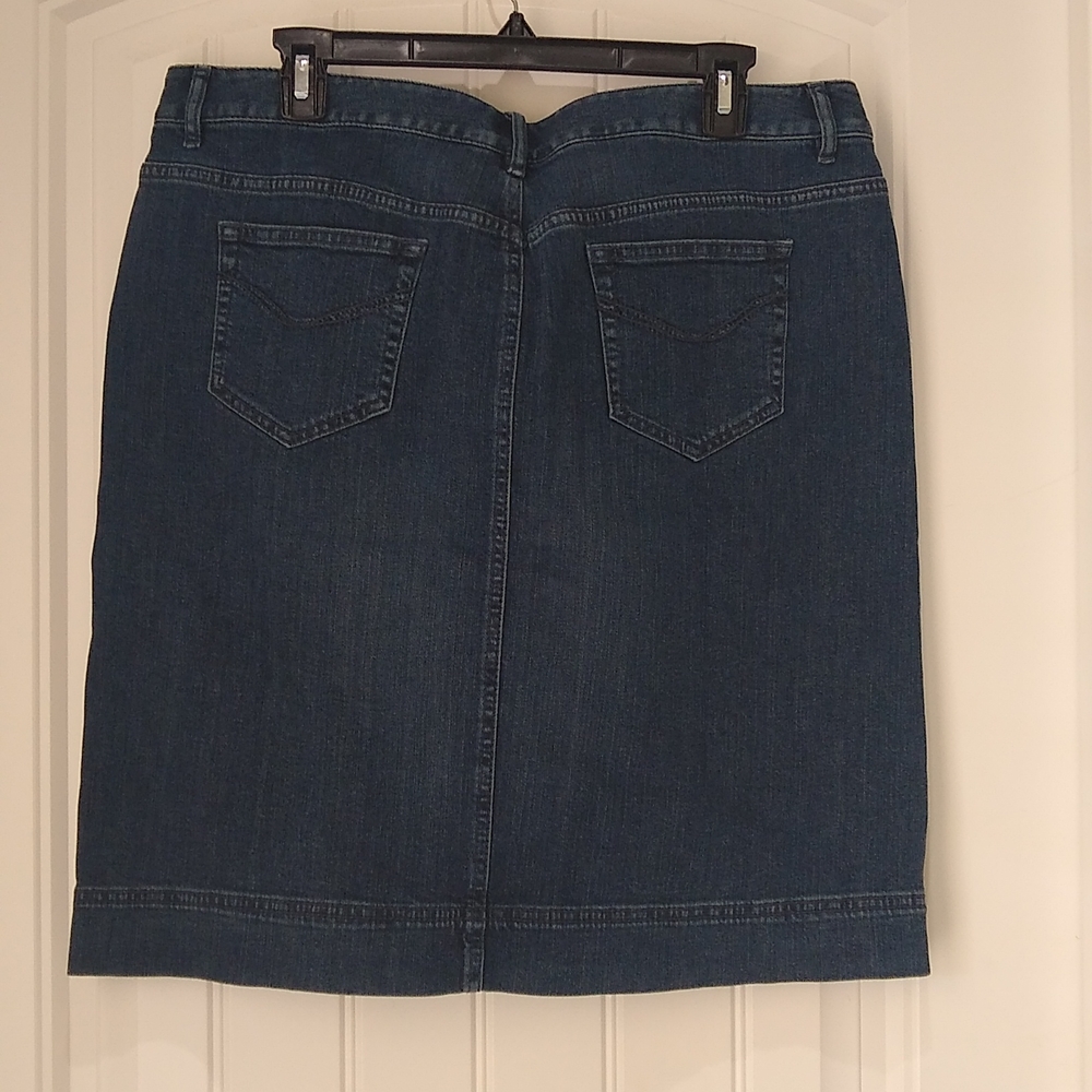 J Jill denim skirt - Picture 3 of 3